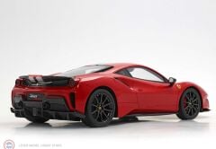 1:18 BBR Ferrari 488 PISTA Rosso Corsa with Carbon wheels and wing &showcase