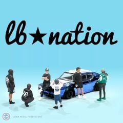 1:64 Mini GT Figure set The LB Nation (LBWK Licensed product)