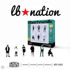 1:64 Mini GT Figure set The LB Nation (LBWK Licensed product)