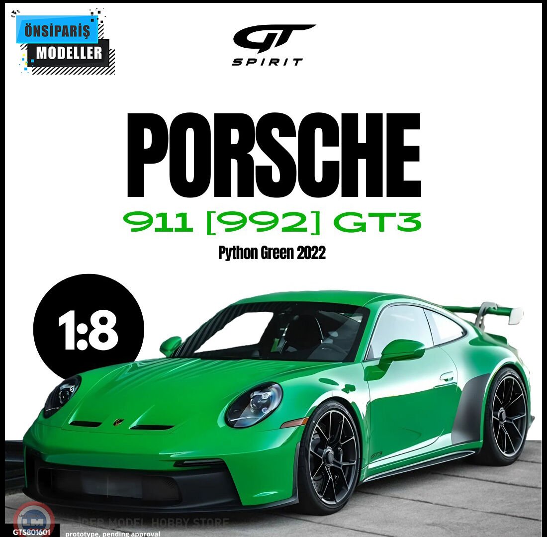 1:8 GT Spirit 2022 PORSCHE 911 [992] GT3