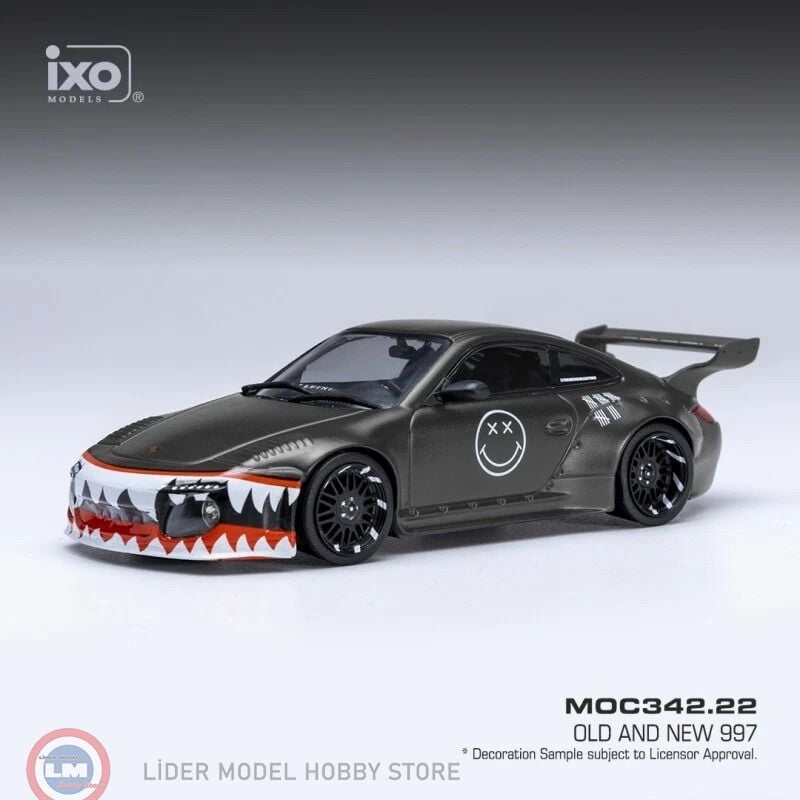 1:43 IXO 2020 Porsche 911 (997) Old & New - grey