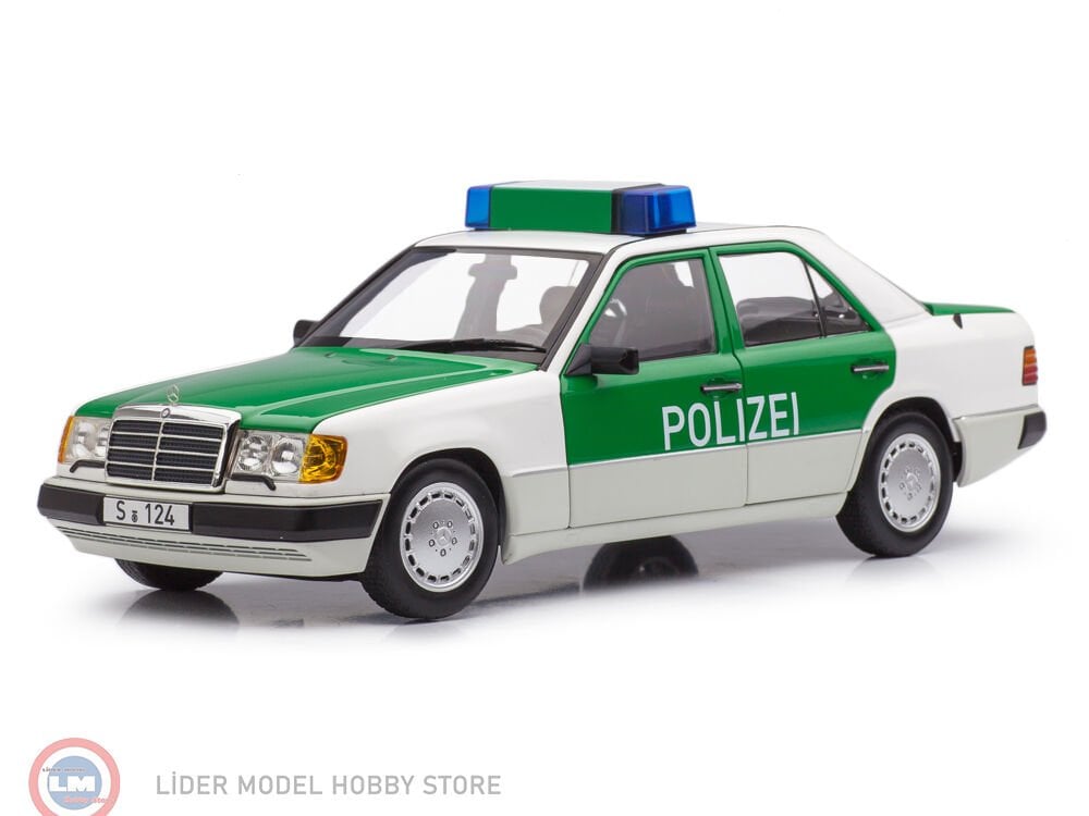 1:18 1992 Mercedes Benz 230E W124 Limousine Polizei