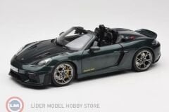 1:18 Norev 2023 Porsche 718 Spyder RS with Weissachpackage - dark green