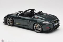 1:18 Norev 2023 Porsche 718 Spyder RS with Weissachpackage - dark green
