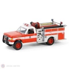 1:64 Greenlight 1987 Ford F350 Mini Pumper Fire Truck FDNY