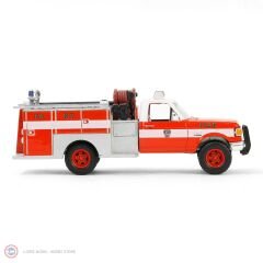 1:64 Greenlight 1987 Ford F350 Mini Pumper Fire Truck FDNY