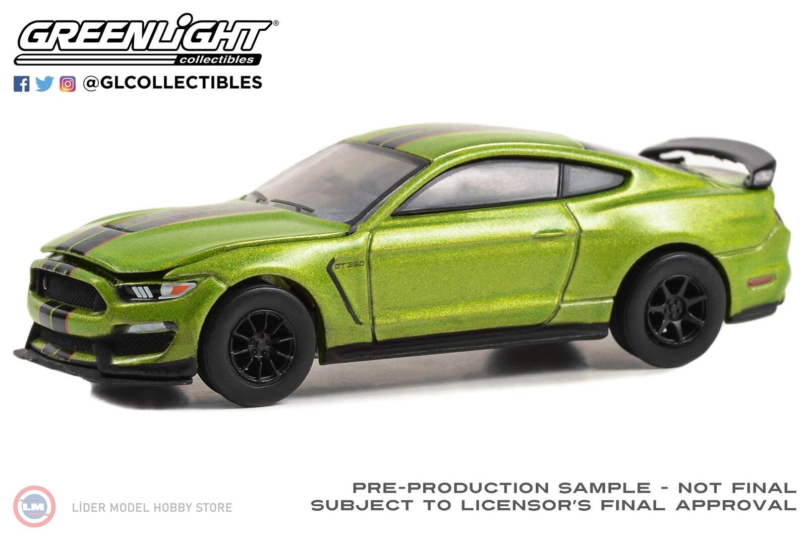 1:64 2020 Ford Shelby GT350R- Anniversary Collection Series 16