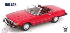1:12 KK Scale 1979 Mercedes Benz 450 SL R107 US Version Soft Top Dallas TV Series