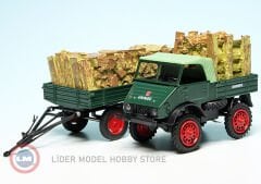 1:43  1953 Mercedes Benz Unimog 401+ Römork