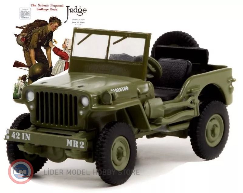 1:64 1945 Willys MB Jeep - Norman Rockwell Series 4