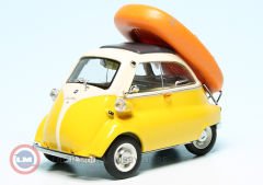 1:43 1955 BMW Isetta +Schlauchboot