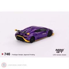 1:64 2023 Lamborghini HURACAN STO PURPLE