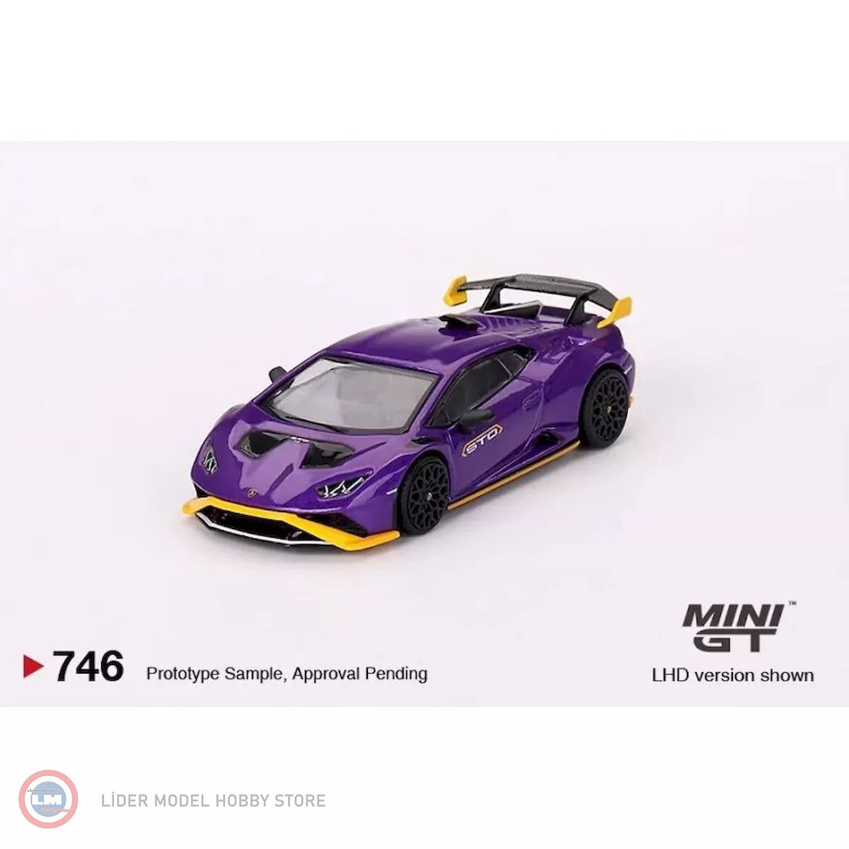 1:64 2023 Lamborghini HURACAN STO PURPLE