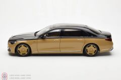 1:18 Almost Real 2021 Mercedes Benz S680 Maybach Sandgold/Black