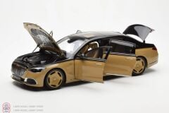 1:18 Almost Real 2021 Mercedes Benz S680 Maybach Sandgold/Black
