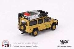 1:64 1989 Land Rover Defender 110 Camel Trophy