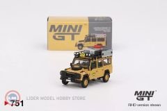 1:64 1989 Land Rover Defender 110 Camel Trophy