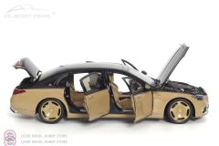 1:18 Almost Real 2021 Mercedes Benz S680 Maybach Sandgold/Black
