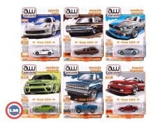 1:64 Autoworld 1981 Chevrolet Silverado Stepside 4x4 Medium Blue