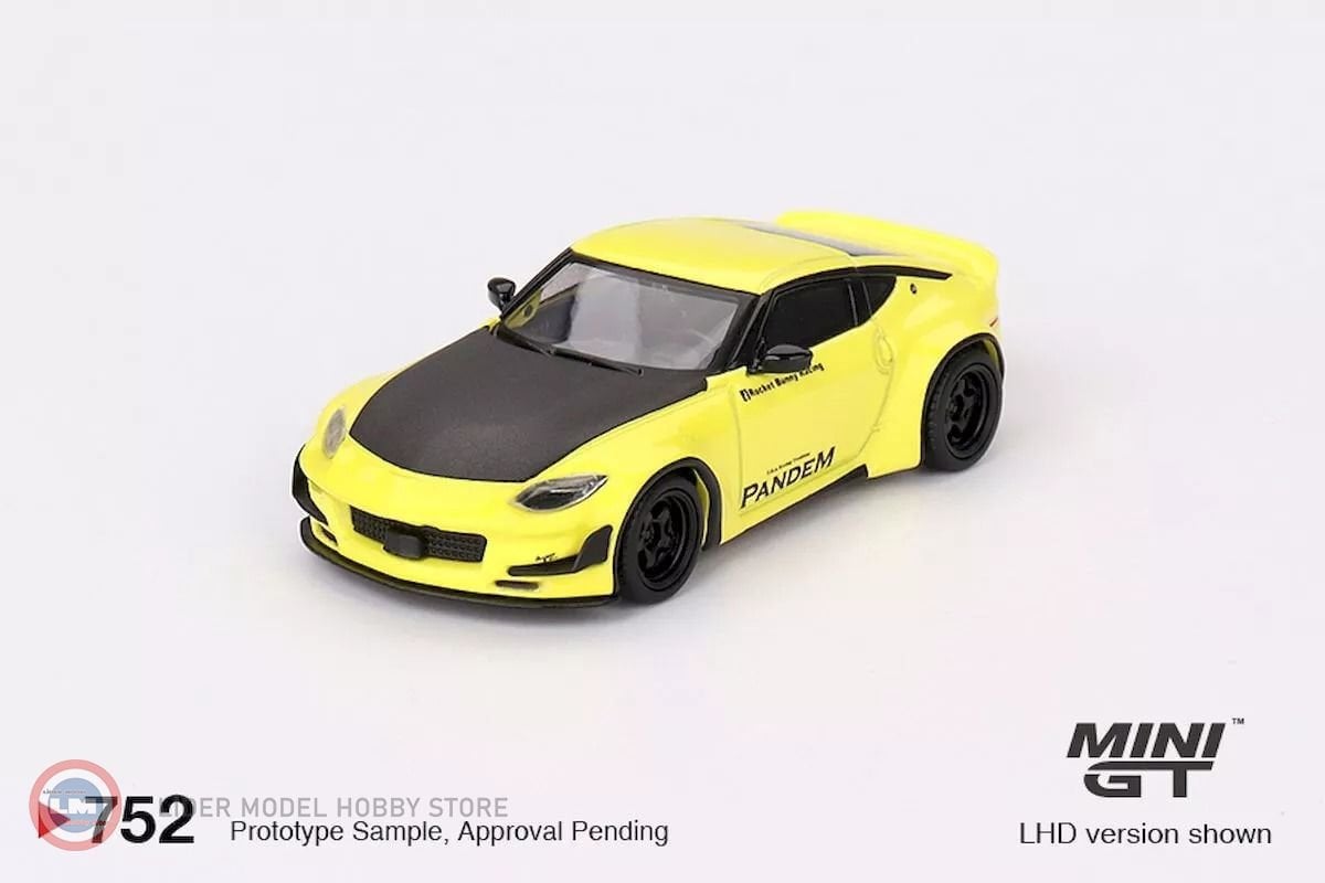 1:64 2024 Nissan Z 400 YELLOW PANDEM