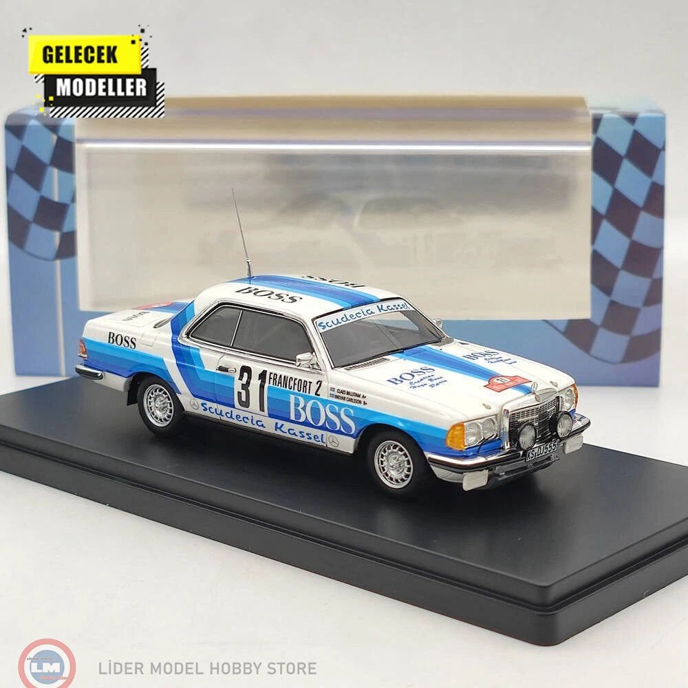 1:43 Neo Scale 1980 Mercedes Benz 280 CE, #31, Boss, Rallye WM