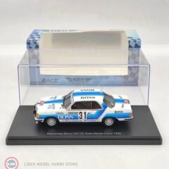 1:43 Neo Scale 1980 Mercedes Benz 280 CE, #31, Boss, Rallye WM