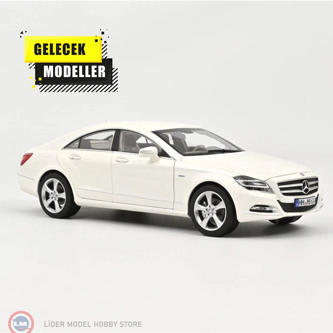 1:18 Norev 2011 Mercedes Benz CLS Coupe Brillant White
