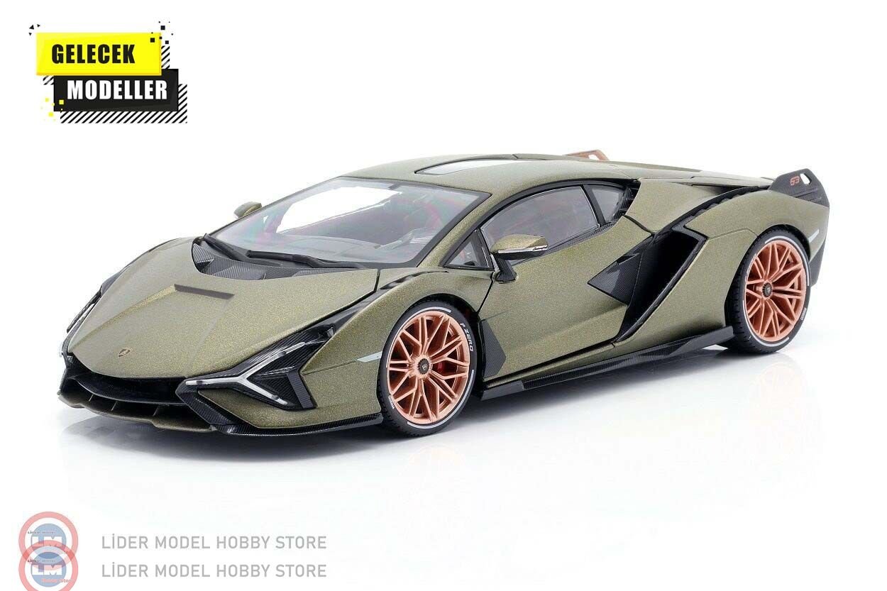 1:18 Burago 2020 Lamborghini Sian FKP 37