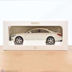 1:18 Norev 2011 Mercedes Benz CLS Coupe Brillant White