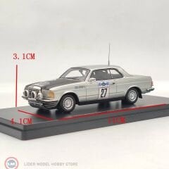 1:43 Neo Scale 1980 Mercedes Benz 280 CE, #27, Carlsson, Rallye WM