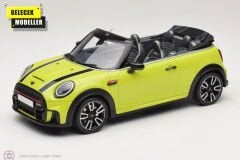 1:18 OTTO 2021 Mini Cooper JCW Cabrio Zesty Yellow