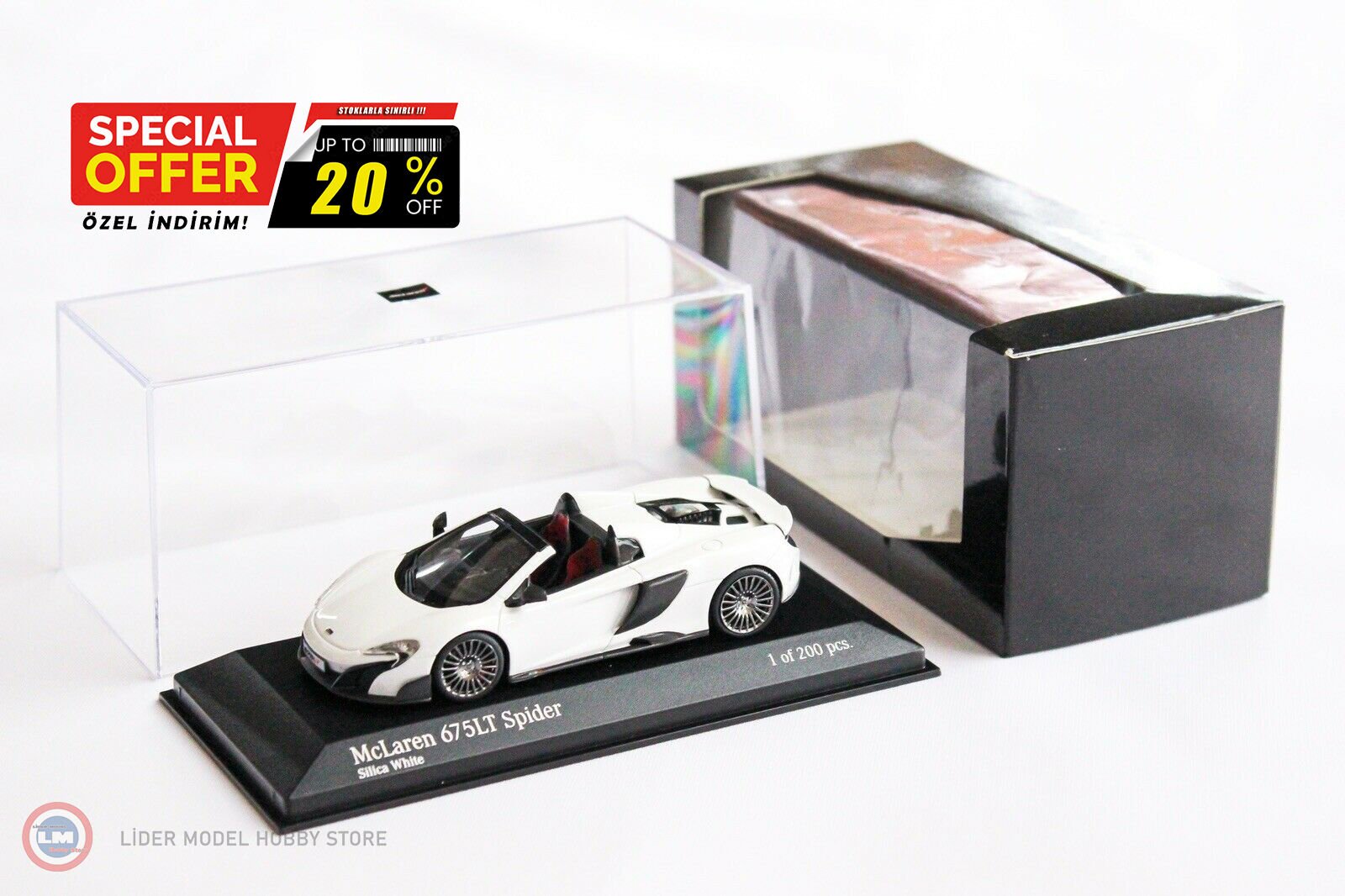 1:43 2015 Mclaren 675 LT SPIDER