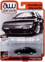 1:64 Autoworld 1987 Mitsubishi Starion in Gloss Black