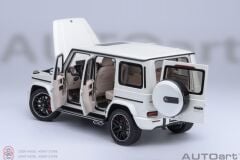 1:18 Autoart 2019 MERCEDES BENZ AMG G63 - Brilliant White