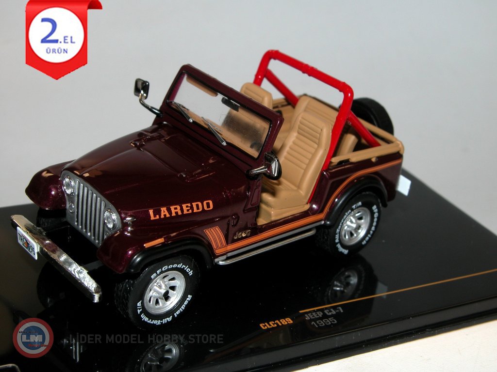 1:43 1998 Jeep CJ 7 Laredo Open