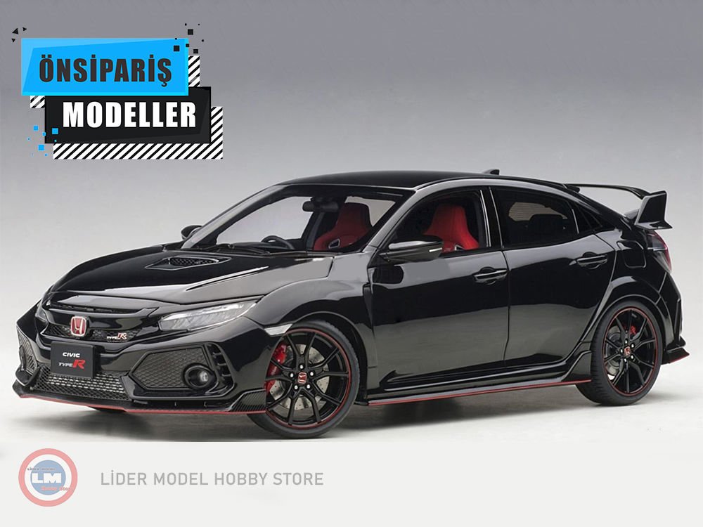 Autoart - 1:18 2021 Honda Civic Type R (FK8) (crystal black pearl