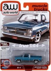 1:64 Autoworld 1985 Chevrolet Silverado Pickup Truck (Lowered Version)