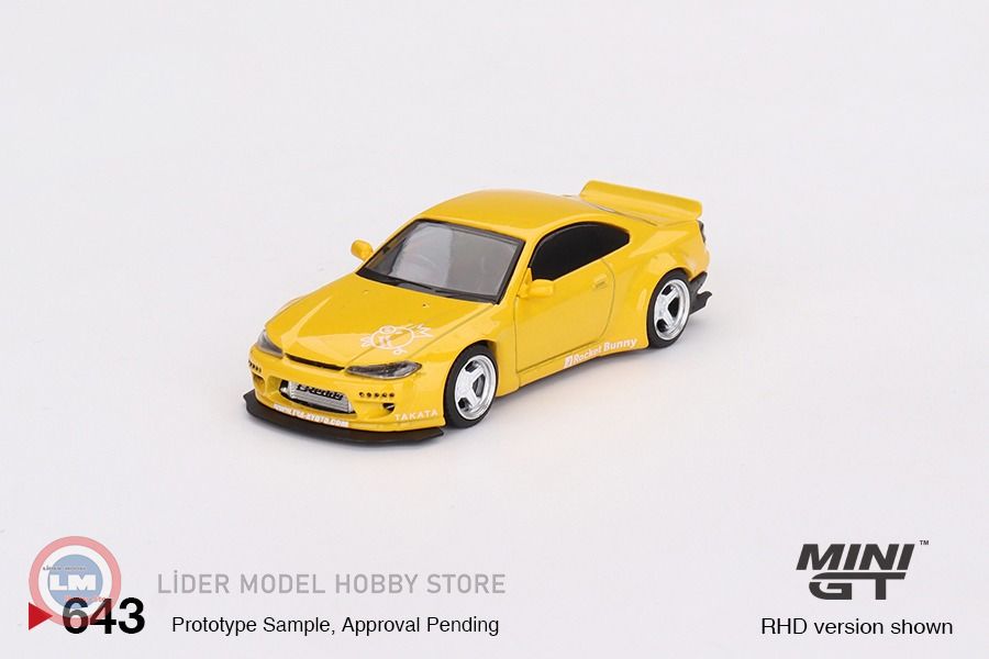 1:64 Nissan Silvia (S15) Rocket Bunny