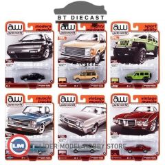 1:64 Autoworld 1985 Chevrolet Silverado Pickup Truck (Lowered Version)