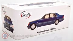 1:18 1994 Mercedes Benz S500 W140 Azurit Blue