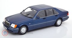 1:18 1994 Mercedes Benz S500 W140 Azurit Blue