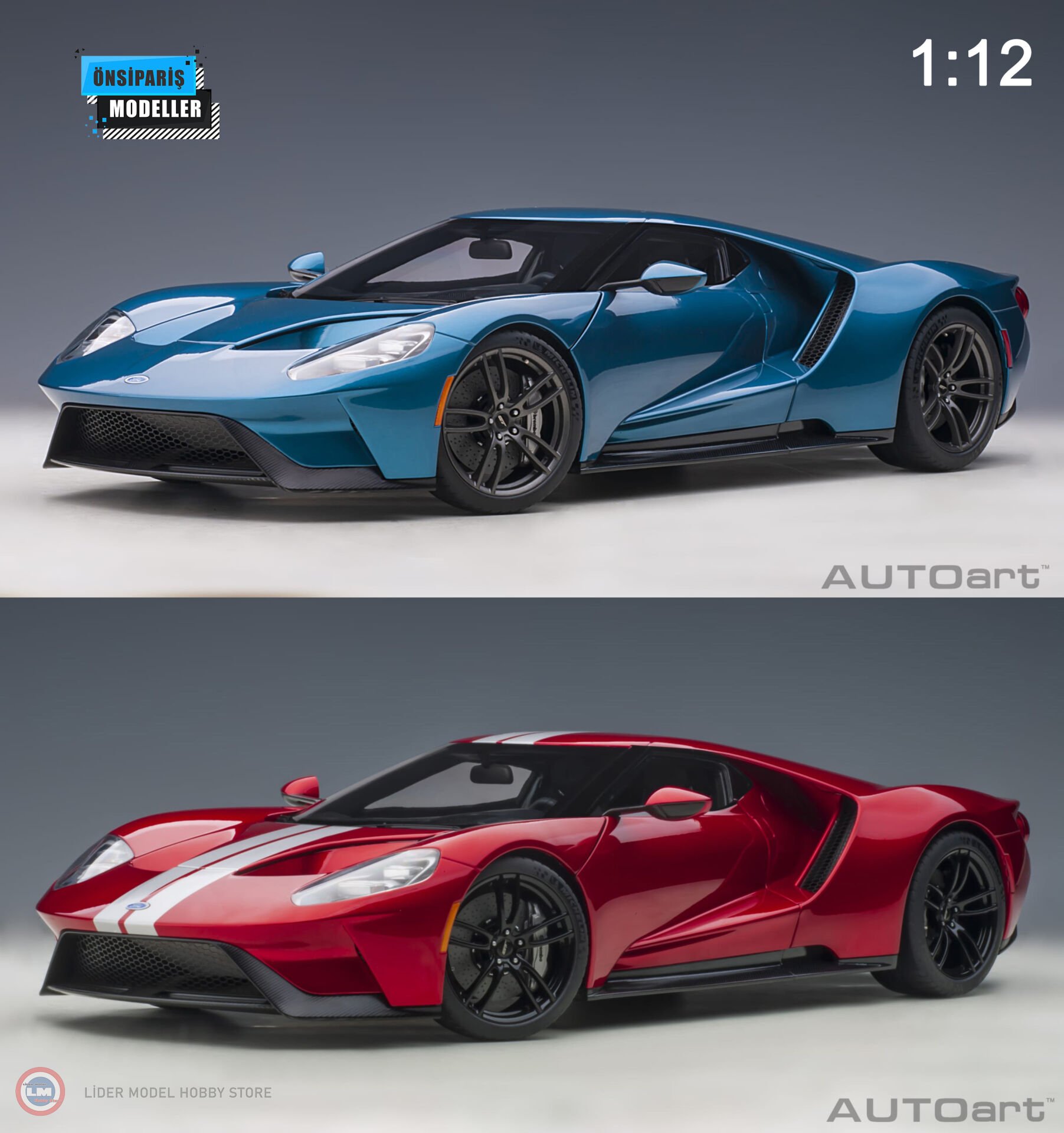 1:12 2017 Ford GT (Liquid)