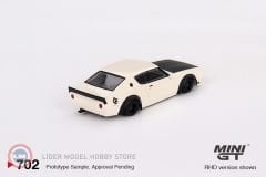 1:64 1973 Nissan SKYLINE KENMERI LIBERTY WALK WHITE
