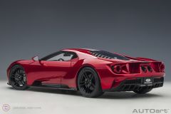 1:12 2017 Ford GT (Liquid) Kırmızı