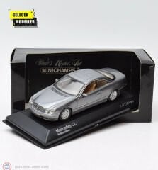 1:43 Minichamps 1999 Mercedes Benz CL-CLASS COUPE (C215) – BRILLIANT SILVER