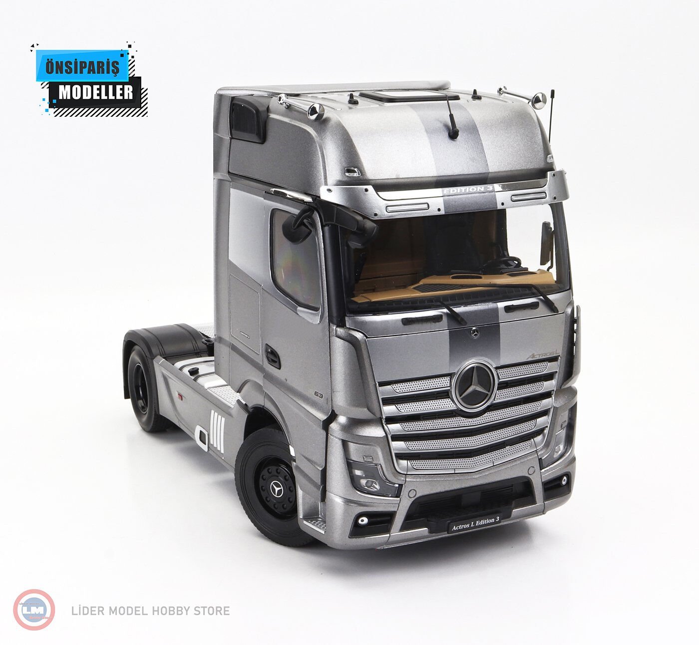 1:18 2020 Mercedes Benz Actros Gigaspace 4x2 Edition 3
