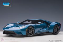 1:12 2017 Ford GT (Liquid) Mavi