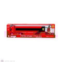 1:43 Burago 2023 Ferrari IVECO S-WAY 570 RACING TRANSPORTER