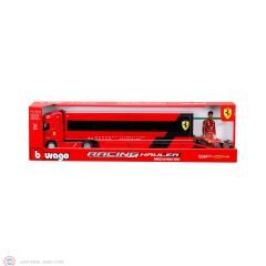 1:43 Burago 2023 Ferrari IVECO S-WAY 570 RACING TRANSPORTER