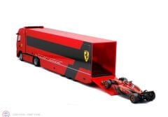 1:43 Burago 2023 Ferrari IVECO S-WAY 570 RACING TRANSPORTER